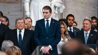 How tall is Barron Trump? President's youngest son towers over inauguration crowd