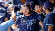 Rays' Brett Phillips Pretends to Charge the Mound After HBP From Orioles' Jorge Lopez