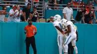 Dolphins' Tyreek Hill does handcuff celebration after touchdown vs. Jaguars