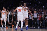 Swift, Chalamet, U.S. soccer team join wild New York celebrations after epic Knicks win