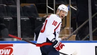Daniel Sprong Skates on the Second Line at the Morning Skate