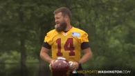 A First Look at Ryan Fitzpatrick, Jamin Davis and More From WFT's OTAs