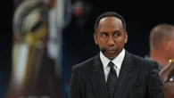 Stephen A. Smith responds after seen playing solitaire at NBA Finals Game 4