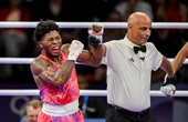 Watch: Maryland boxer Jahmal Harvey advances after split decision at Olympic opening round