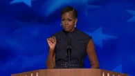 Obamas close DNC's second night with a rousing Harris endorsement and pointed warnings about Trump