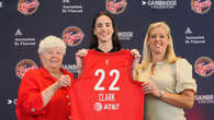 Get a first look at Caitlin Clark in her new Indiana Fever uniform