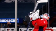 Vitek Vanecek Injured in First Period of Game 1, Replaced by Craig Anderson