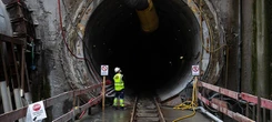 Tunnel ins Frankfurter Europaviertel fertig