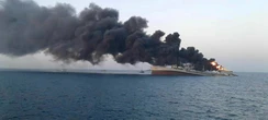 Iranisches Marineschiff im Persischen Golf gesunken
