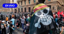 EN VIVO de la marcha de la Generación Z: La bandera de ‘One Piece’ toma las calles