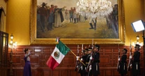 Escolta de mujeres en el ‘Grito’ de Sheinbaum: Ellas son las militares que acompañaron a la presidenta