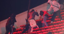 Como en ‘La Corregidora’: Suspenden el Independiente vs. U. de Chile por pelea entre aficionados (videos)