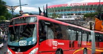 Metrobús ‘tira esquina’ para el Mundial: Anuncia servicio especial al Estadio Banorte; ruta y precios