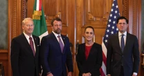 Sheinbaum se reúne con Markwayne Mullin y acuerdan colaboración en seguridad ‘con respeto’