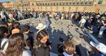 Luto por Teuchitlán: Colectivos marchan en el Zócalo y en todo el país para exigir justicia