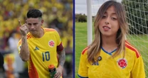‘Cuenta con mi camiseta’: James Rodríguez responde a la hija de Gustavo Petro por supuestamente ignorarla