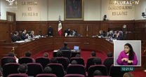 Lenia Batres interrumpe participación de ministro Giovani Figueroa en la Corte: ‘¿Puedo continuar?’