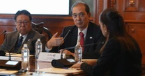 Sheinbaum recibe a representantes del sector empresarial de Japón en Palacio Nacional 
