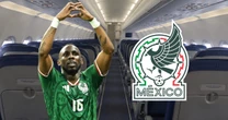 ¡Gracias, Quiñones! Así recibieron los pasajeros de un avión al goleador de México en el Mundial 2026