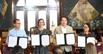 Firman SEP, Energía y CFE convenio para llevar internet gratuito a todos las tele-escuelas del país