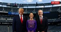 Sheinbaum asiste a la final del Mundial EN VIVO | Minuto a minuto del encuentro con Trump y Carney