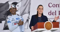 ‘Inspiras a todo un país’: Sheinbaum felicita a Isaac del Toro por podio en el Tour de Francia