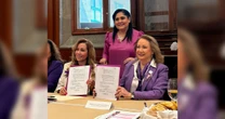 Ministra Yasmín Esquivel llama a levantar la voz frente a la violencia contra las mujeres