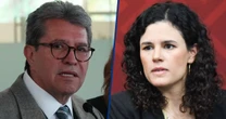 ¿Están peleados? Ricardo Monreal deja fuera de la plenaria de Morena a Luisa María Alcalde 