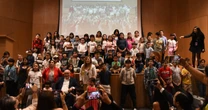Celebran a niñas y niños en las instalaciones de la Auditoría Superior de la Federación