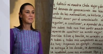 Claudia Sheinbaum lamenta fallecimiento de su maestra Chela: ‘Nos hizo sentir amados y felices’