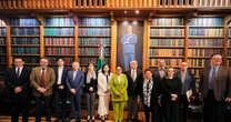 Rosa Icela Rodríguez encabeza reunión de Comisión Presidencial para la Reforma Electoral con Mónica Soto