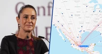 ‘No vaya a ser que haya intereses políticos’: Sheinbaum reprueba cancelación de rutas desde el AICM y AIFA