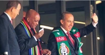 Calderón ‘presume’ que sí fue a la inauguración del Mundial 2010: ‘El presidente de Sudáfrica nos invitó’