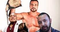 ¿¡Otra vez!? Alberto del Río agrede a Hijo del Vikingo y Latin Lover en plena conferencia de prensa