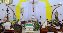 ‘Viva la Cadete Sánchez’: Así fue el funeral de la marina que murió por choque del Cuauhtémoc 