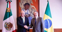 Canciller de la Fuente recibe a vicepresidente de Brasil; buscan ampliar relación comercial