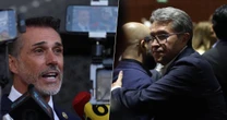 ¿Se va pero se queda? Monreal asegura que Sergio Mayer aún tiene derechos en la bancada de Morena