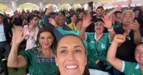 Sheinbaum SÍ va al Fan Fest... de la Gustavo A. Madero: Llega con Brugada al Deportivo Hermanos Galeana