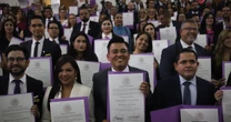 INE entrega constancia a los últimos ganadores de la elección judicial 2025 
