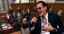 ‘Sacan los pasos prohibidos’ en la Corte: Ponen salsa de Marc Anthony en vez del himno nacional (Video)