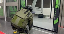 Fotos: Así fue el simulacro de bomba en el AICM; simulan amenaza en el Aerotren