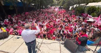 Somos México se estrena en el Monumento a la Revolución: Ofrece separar al Gobierno y al narco  