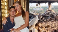 Ukraine midfielder shares video after his flat bombed with wife and child inside