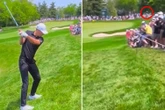 Heart-stopping new footage emerges of Jordan Spieth 'almost ending a fan's life'