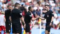 National League playoff final referee subbed off with CRAMP in extra-time