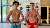 Cristiano Ronaldo and son pose together but fans all spot shock detail