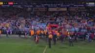 Australia vs Lions suspended as players are forced off pitch mid-game