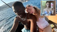 Man Utd legend's daughter puts on busty display on holiday with Love Island star