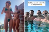 Chloe Kelly shows off dance moves with Man Utd star on holiday ahead of Euros
