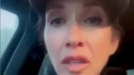Myleene Klass fights back tears as she takes a savage swipe at 'cheating' ex